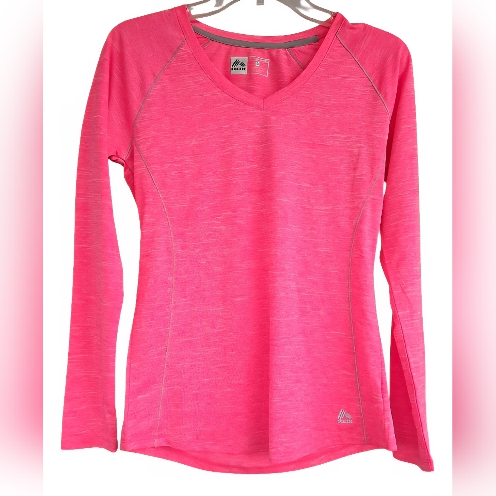 RBX Hot Pink Long Sleeve Women's Top